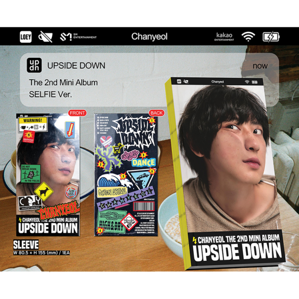 EXO CHANYEOL - UPSIDE DOWN - SELFIE - Image 2