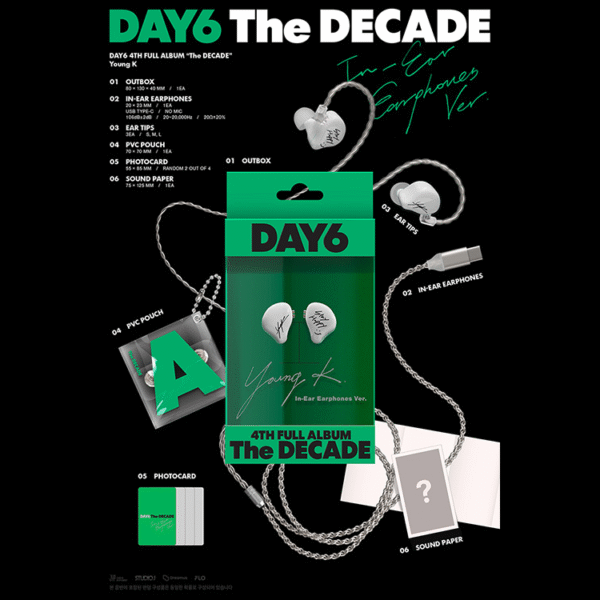 DAY6 - The DECADE - IN-EAR EARPHONE - Image 2