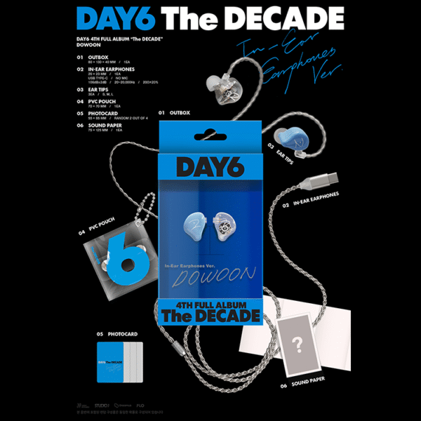 DAY6 - The DECADE - IN-EAR EARPHONE - Image 5