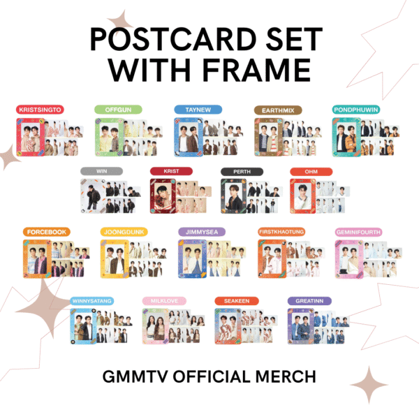 GMMTV - POSTCARD SET WITH FRAME