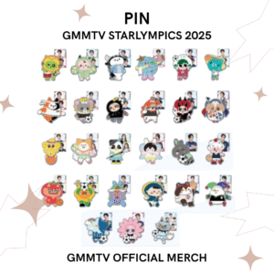 GMMTV STARLYMPICS 2025 - METAL PIN