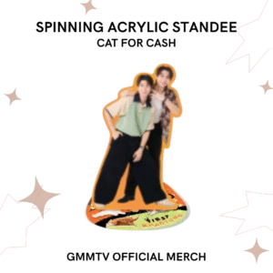 CAT FOR CASH - SPINNING ACRYLIC STANDEE