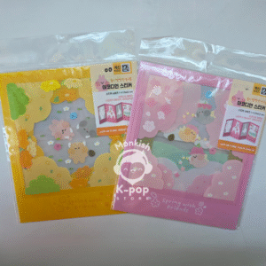 SPRING WITH FRIENDS - ACCORDION STICKER