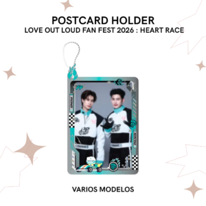 GMMTV -  POSTCARD HOLDER | LOVE OUT LOUD FAN FEST 2026 : HEART RACE
