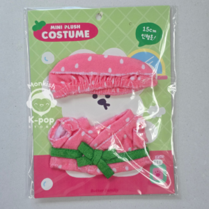 STRAWBERRY SHOWER SET - MINI PLUSH COSTUME