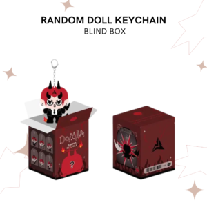 DOMIIA RANDOM RUBBER KEYCHAIN - SINGLE BOX