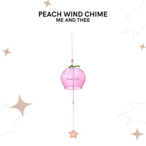 ME AND THEE - PEACH WIND CHIME