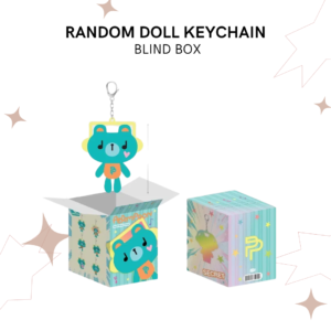 PERMPOON RANDOM RUBBER KEYCHAIN - SINGLE BOX