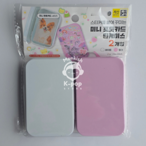 MINI PHOTOCARD - METAL TIN CASE SET